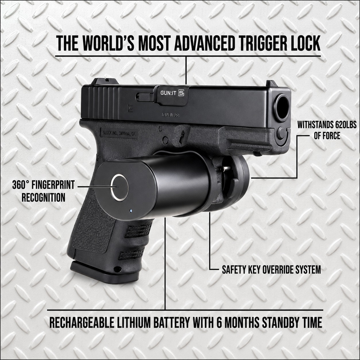 Pro2-4You biometric trigger lock product photo